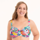 Bikini ROSA FAIA con aro LUNA copa G, H , J