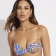 Bikini SELMARK con foam estampado azul
