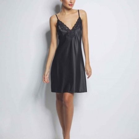 Camisón SELMARK raso con encaje
