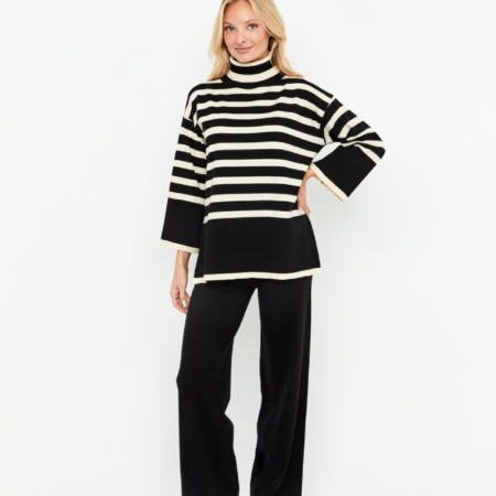 Conjunto SELMARK punto rayas