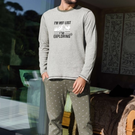 Pijama BARANDI hombre algodón