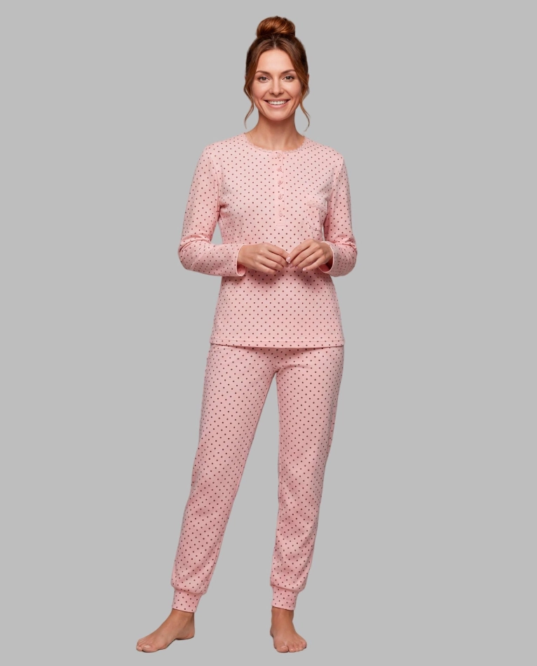 Pijama mujer EGATEX algodón estampado