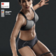 Sujetador ANITA active espalda cruzada hasta copa G