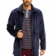 Bata corta hombre cremallera coral BARANDI
