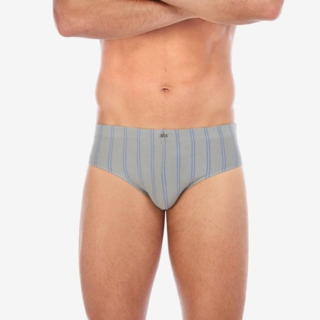 Slip SET algodón goma recubierta rayas