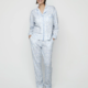 Pijama SELMARK camisero punto algodón