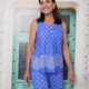 Pijama EGATEX algodón-modal pantalón corto