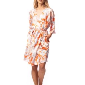 Bata EGATEX raso estampado floral
