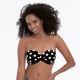 Bikini ROSA FAIA sin tirantes foam topitos