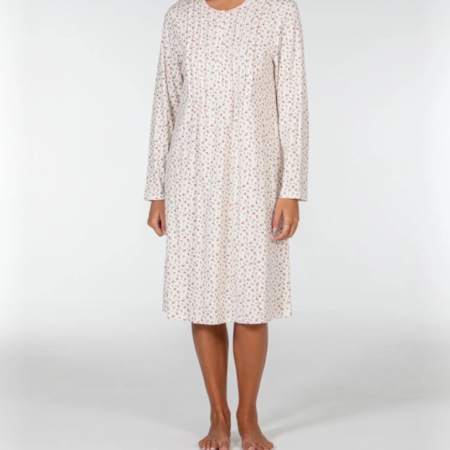 Camisón MITJANS algodón con jaretas BELLA CORAL