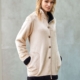 Bata mujer BARANDI invierno corta abotonada GABRIELA