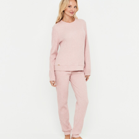 Pijama mujer SELMARK punto canalé