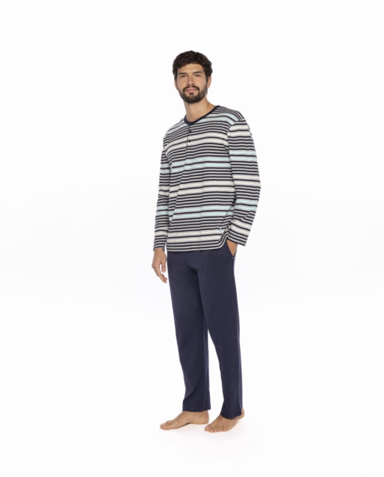 Pijama hombre GUASCH punto interlock