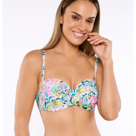 Bikini RED POINT bandó Copa D estampado EIRA