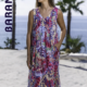 Vestido BARANDI sin mangas con jaretas GOYA
