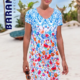 Vestido BARANDI manga corta ROSIE